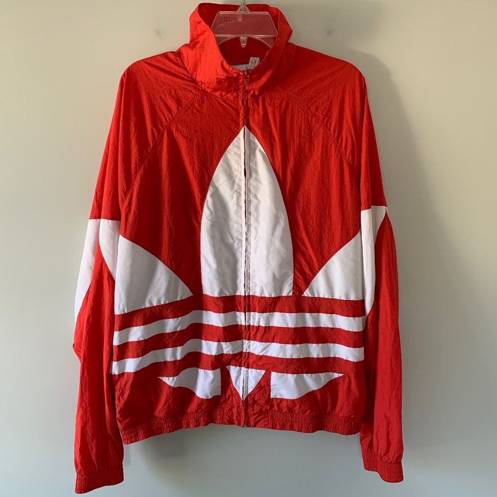ADIDAS Big Trefoil Windbreaker Track Jacket